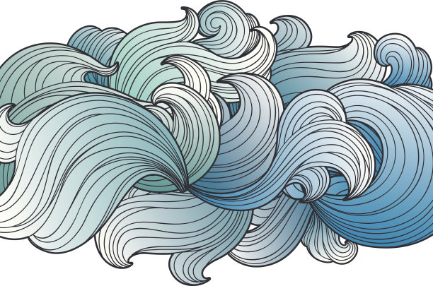 波横幅图片下载