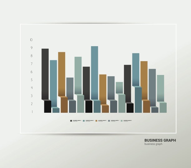 业务平面设计图示例。信息图图表。图片下载