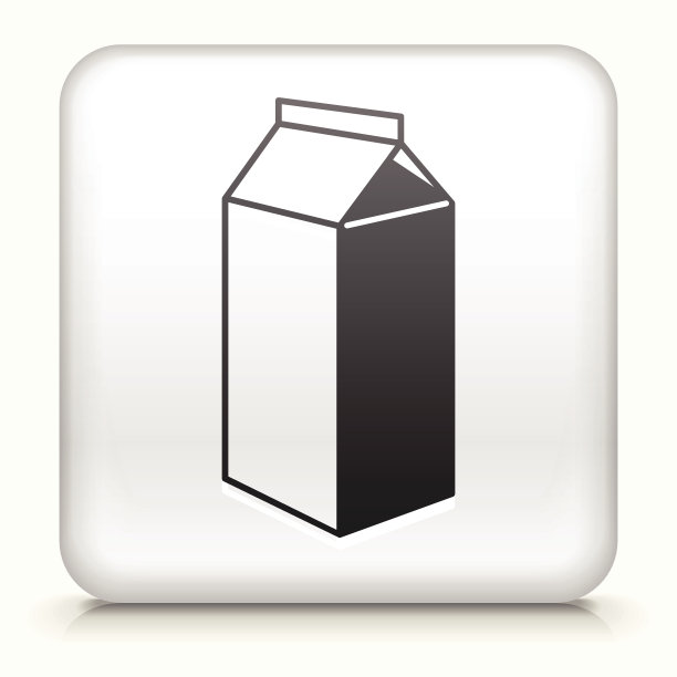 版税免费矢量图标按钮与纸箱图片下载