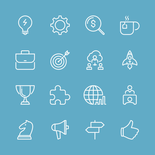 商业概念|线图标系列图片下载