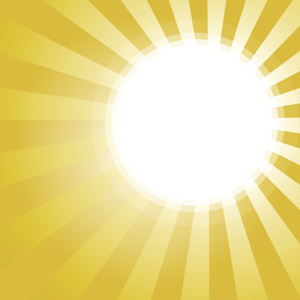 复古的黄色光线背景插图图片下载