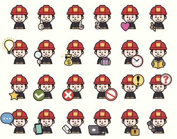 消防员图标图片下载