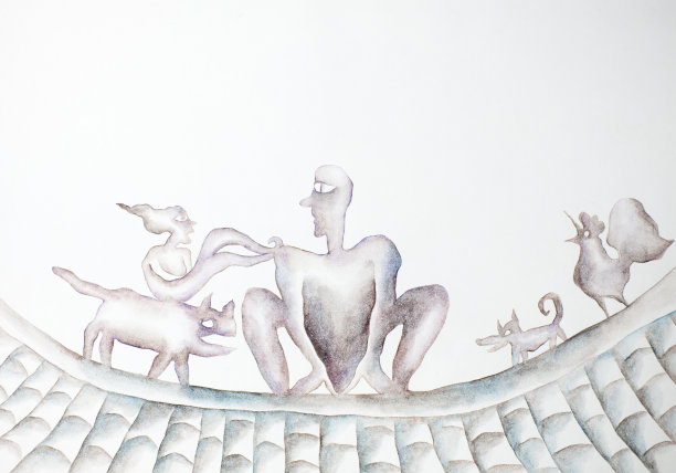 屋顶上的精灵图片下载