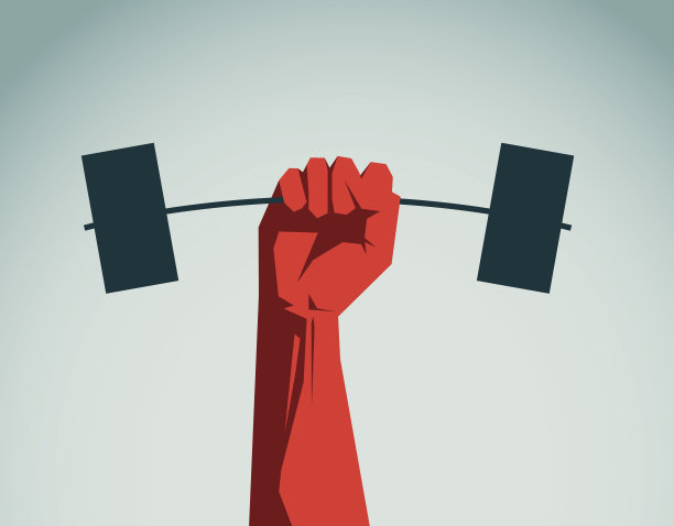 灰色背景下手持铅笔的特写镜头图片下载