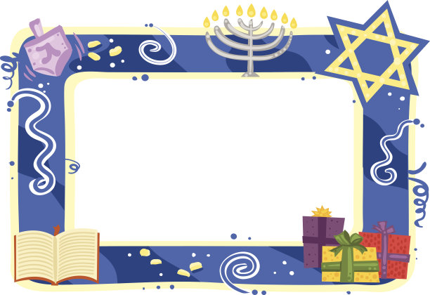 光明节框架图片下载