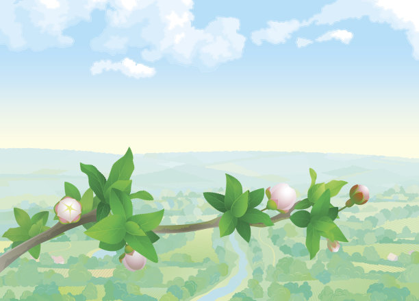 田园生活图片下载