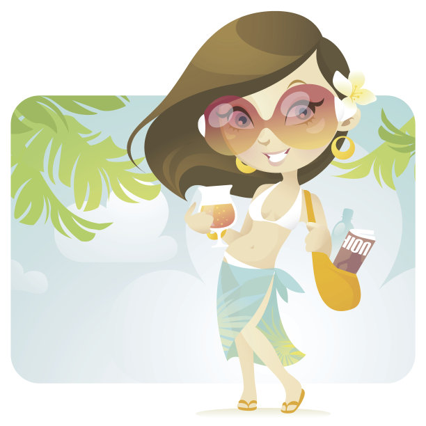 轻松凉爽的夏天图片下载