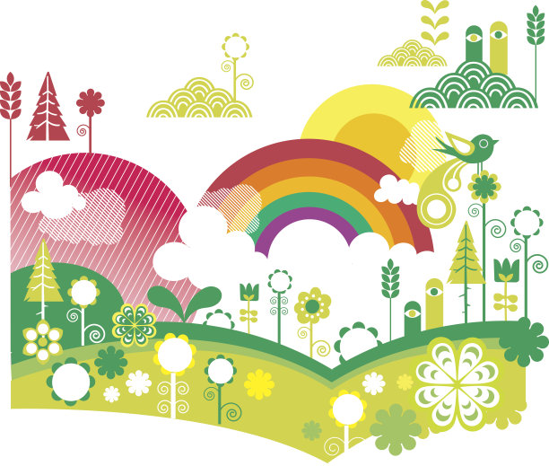 幸福的花园图片下载