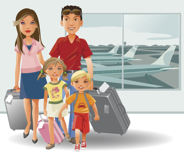 家庭旅游图片下载