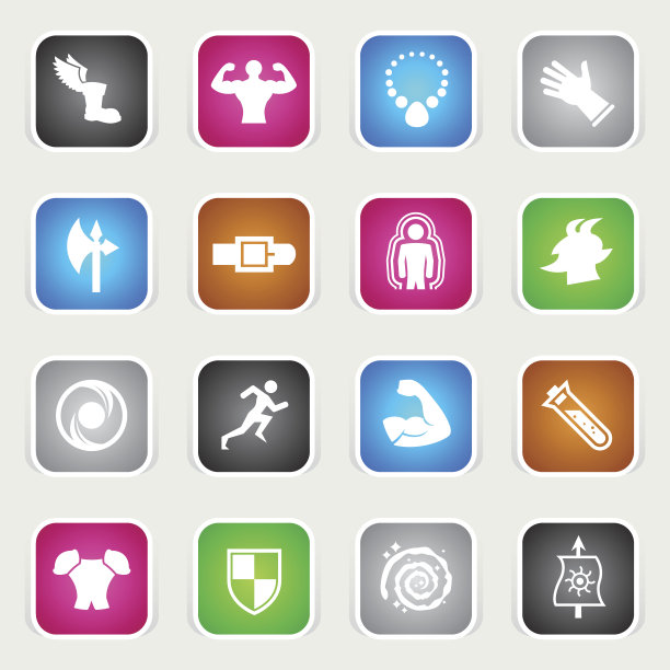 多色图标-角色扮演游戏图片下载