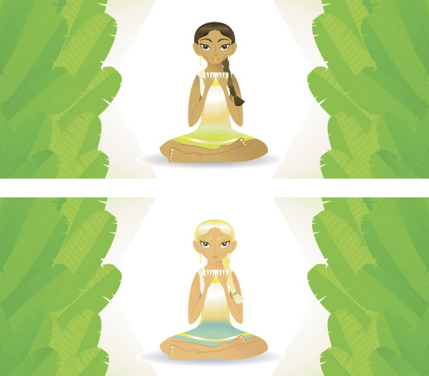 与bananaleafs女孩。图片下载