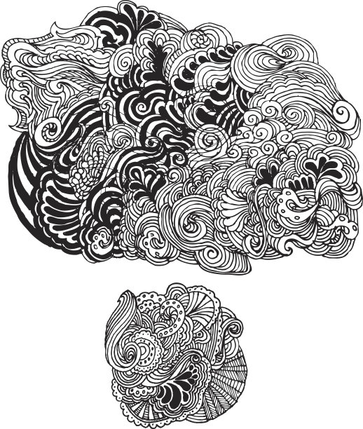 手绘向量图片下载