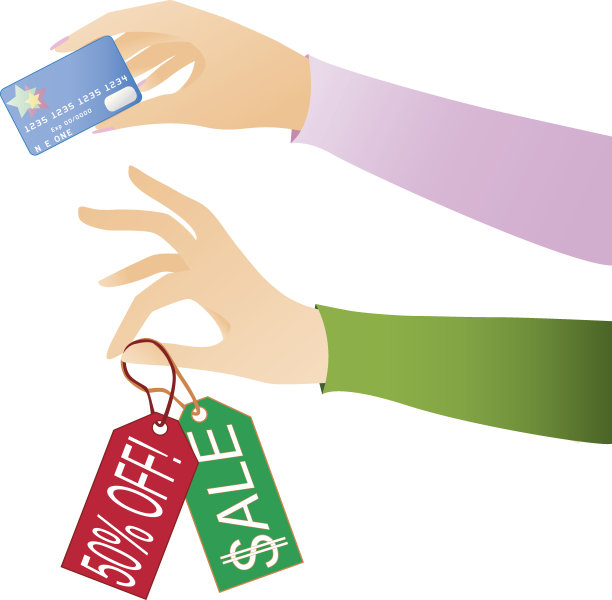 购物的手图片下载