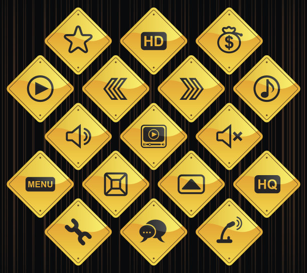 黄色路标-iPlayer图片下载