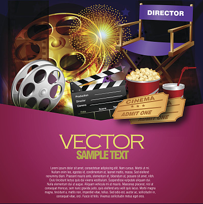 美丽的电影背景图片下载