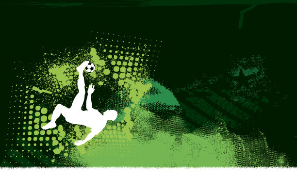 足球运动员翻转踢背景-男性图片下载