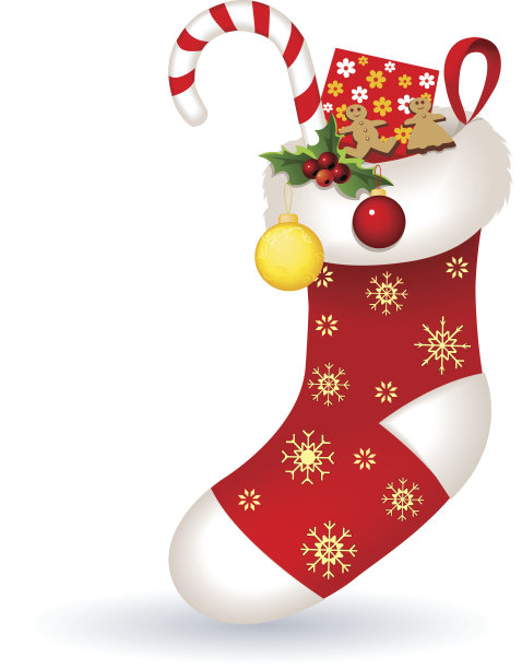 圣诞袜子图片下载