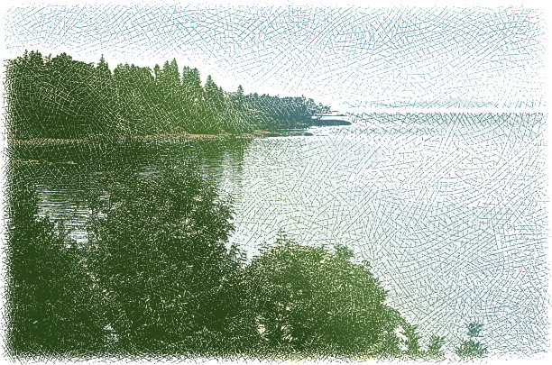 苏必利尔湖海岸线荒野图片下载