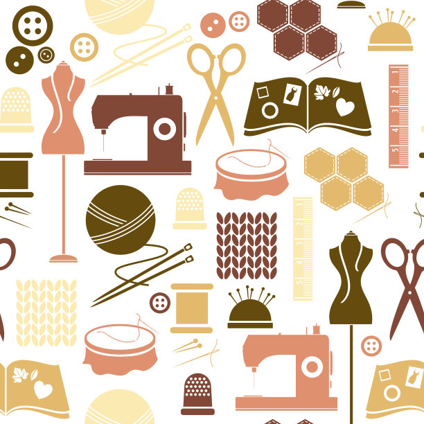 缝纫/工艺无缝模式图片下载