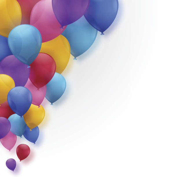 气球庆典背景图片下载