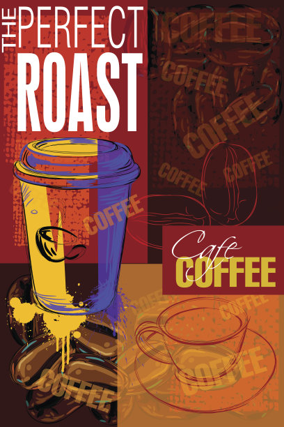 漂亮的咖啡背景图片下载