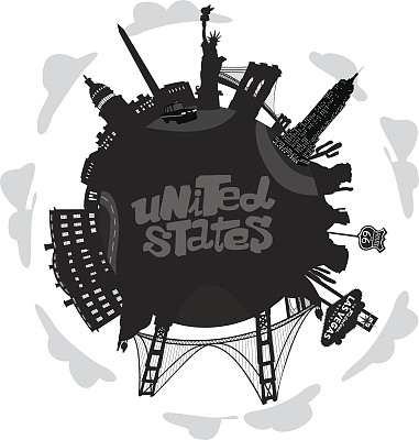 美国世界上有重要的建筑图片下载