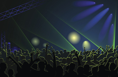人群音乐会图片下载