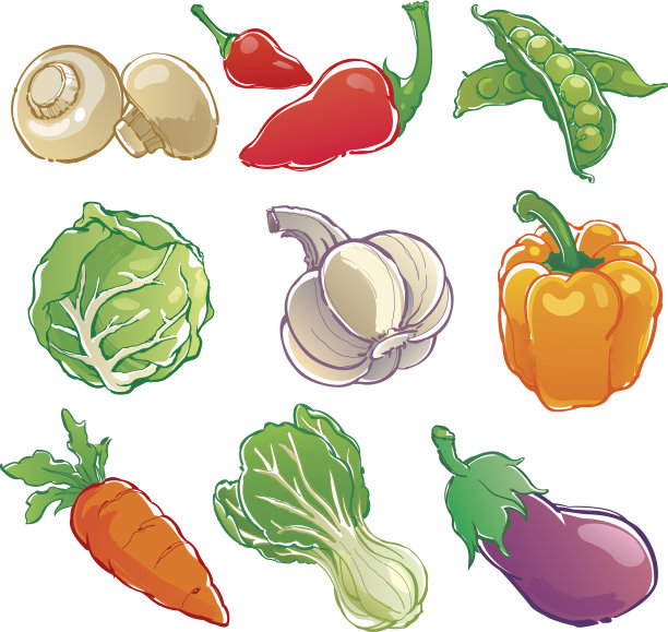 蔬菜图标图片下载