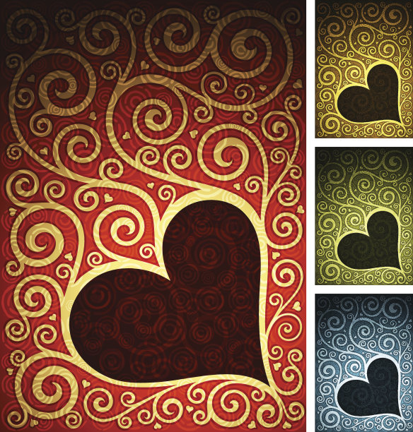 花的多色情人节背景图片下载