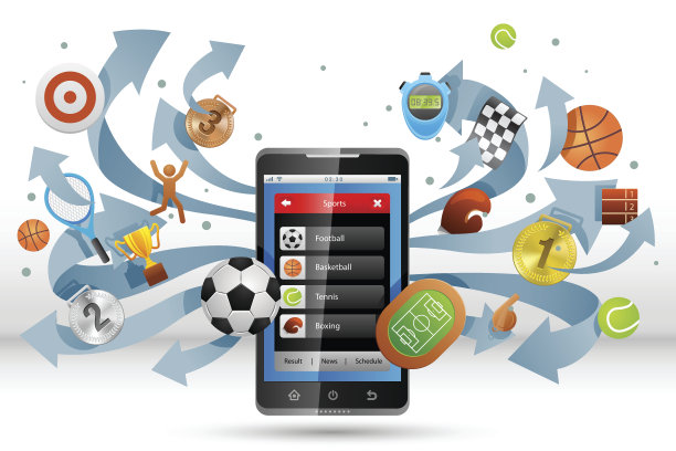 运动爱好者的智能手机。图片下载