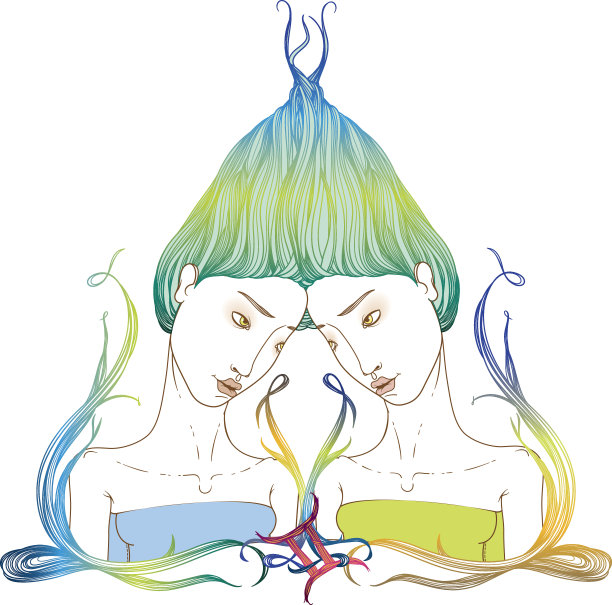 星座:双子座图片下载