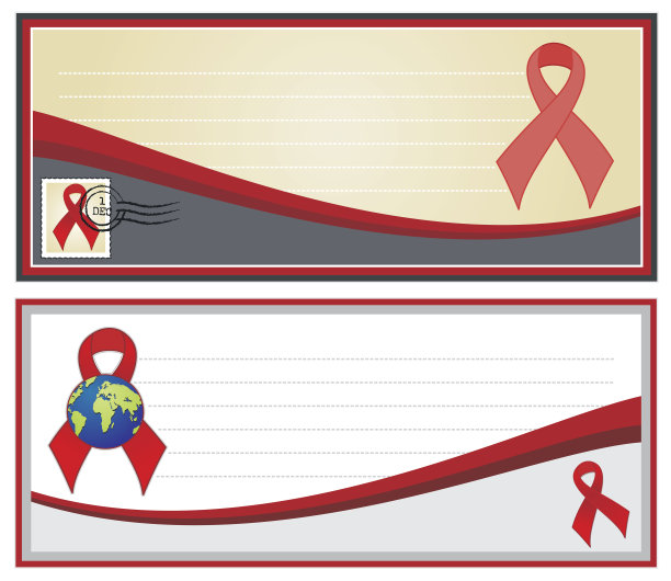 艾滋病宣传横幅图片下载