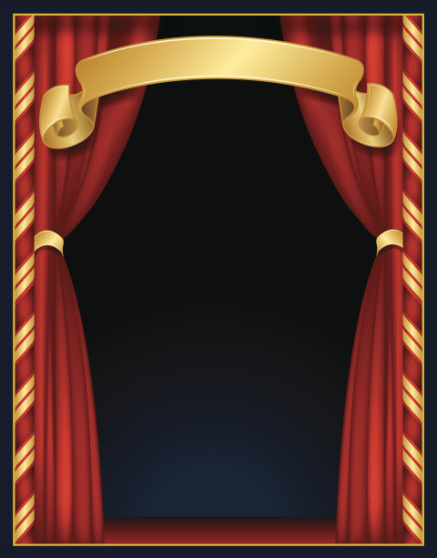 窗帘横幅背景图片下载