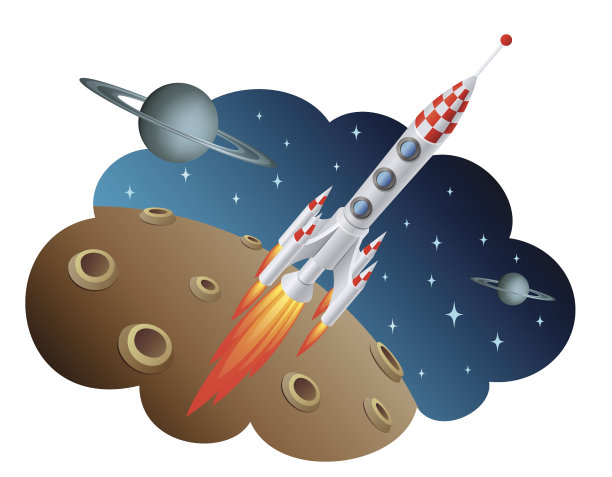 火箭在天空图片下载