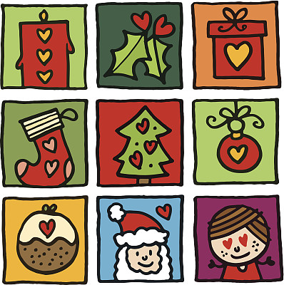 圣诞快乐图标图片下载