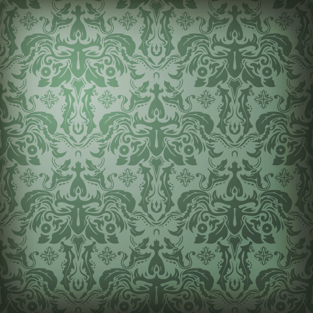 优雅的锦缎图案-瓷砖图片下载