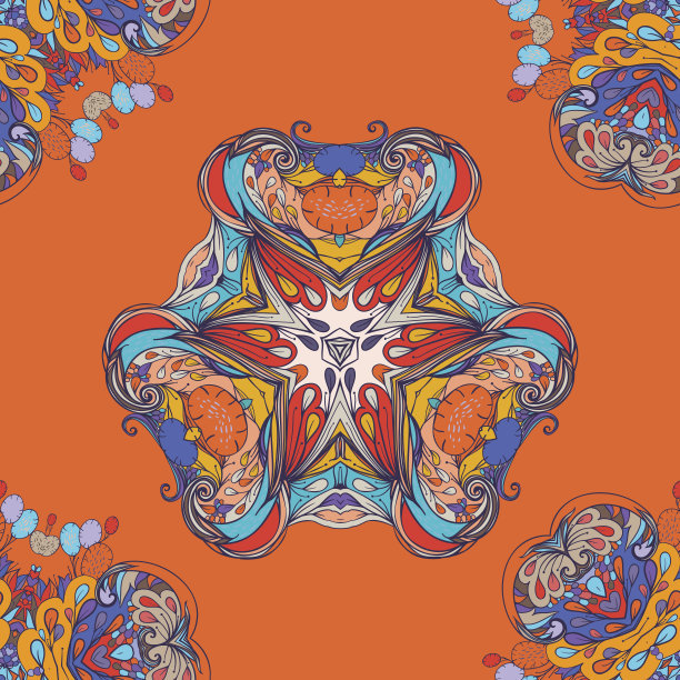 橙色的狂欢节图片下载