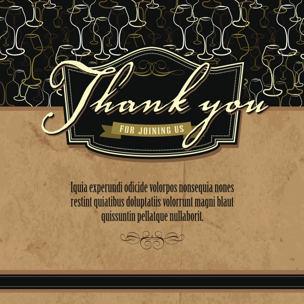 感谢贺卡模板图片下载