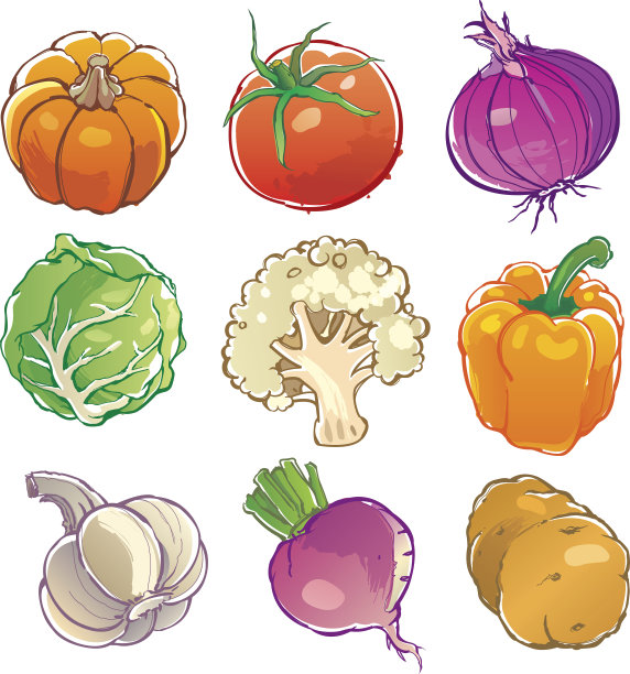 蔬菜图标图片下载