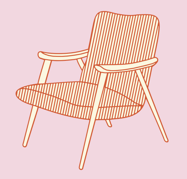 本世纪中叶现代椅子图片下载