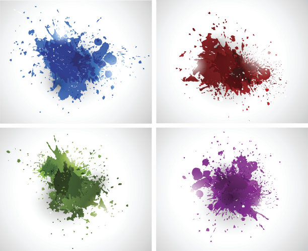 丰富多彩的乏味的东西溅图片下载