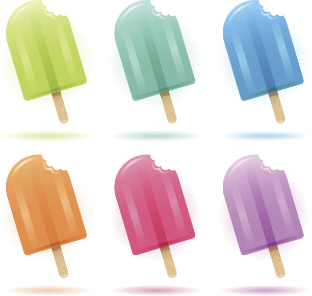 一口冰棒图片下载