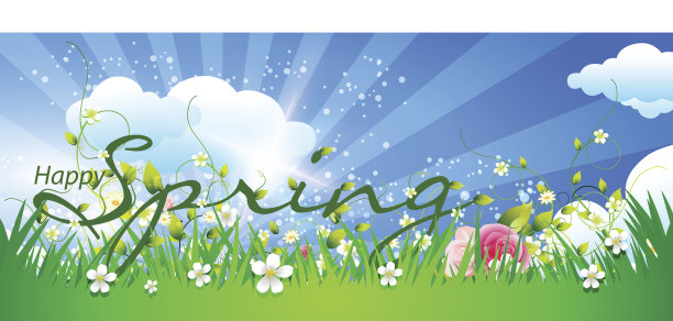 春天的背景图片下载