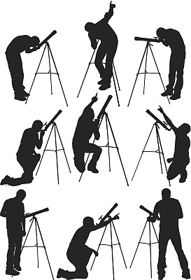 人用望远镜图片下载