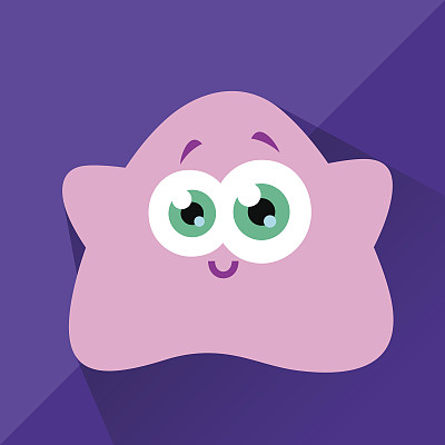 可爱的角色-星空图片下载