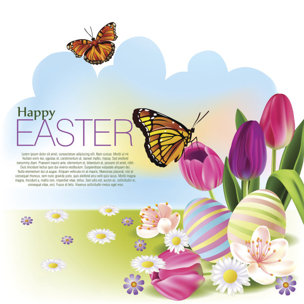 复活节的背景图片下载