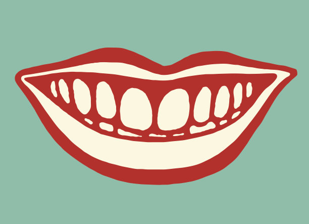 微笑的嘴图片下载