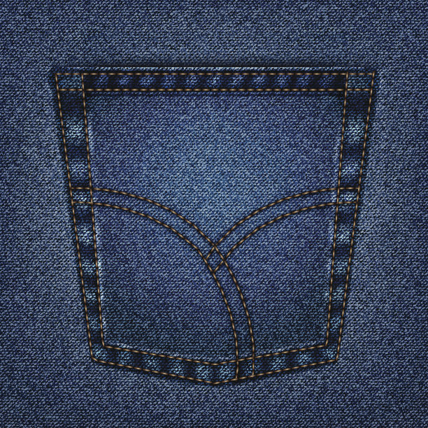 牛仔裤的口袋里图片下载
