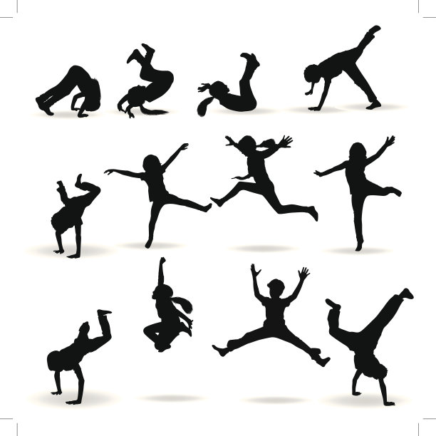 孩子们跳图片下载