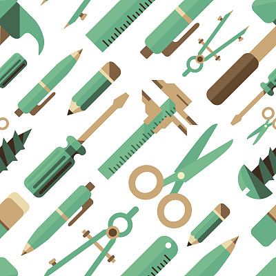 平面设计元素无缝模式图片下载